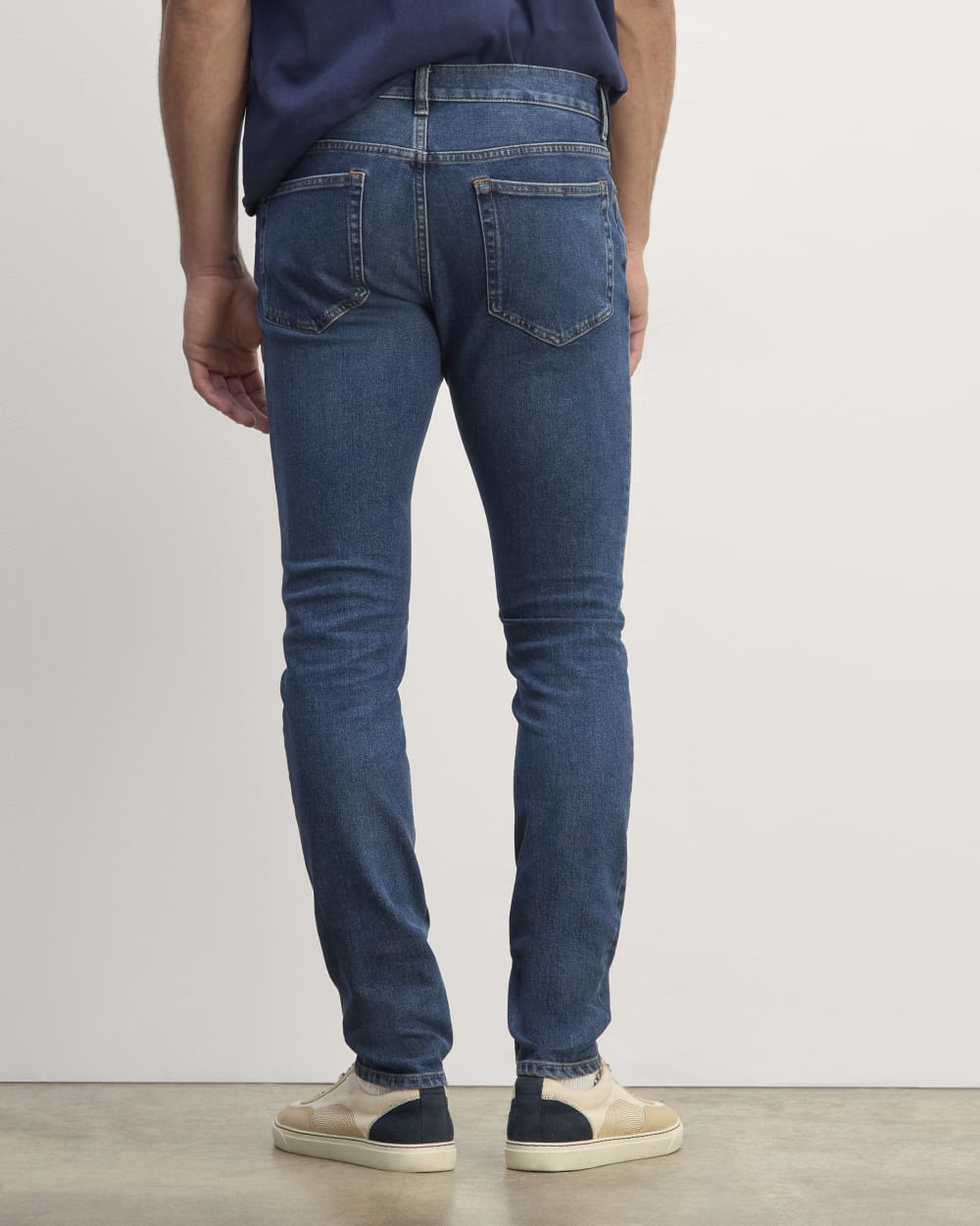 The Skinny 4-Way Stretch Organic Jean | Uniform | Medium Indigo - Image 6