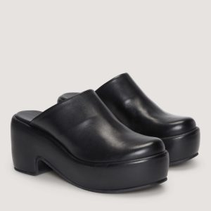 The Puffa Clog | Black