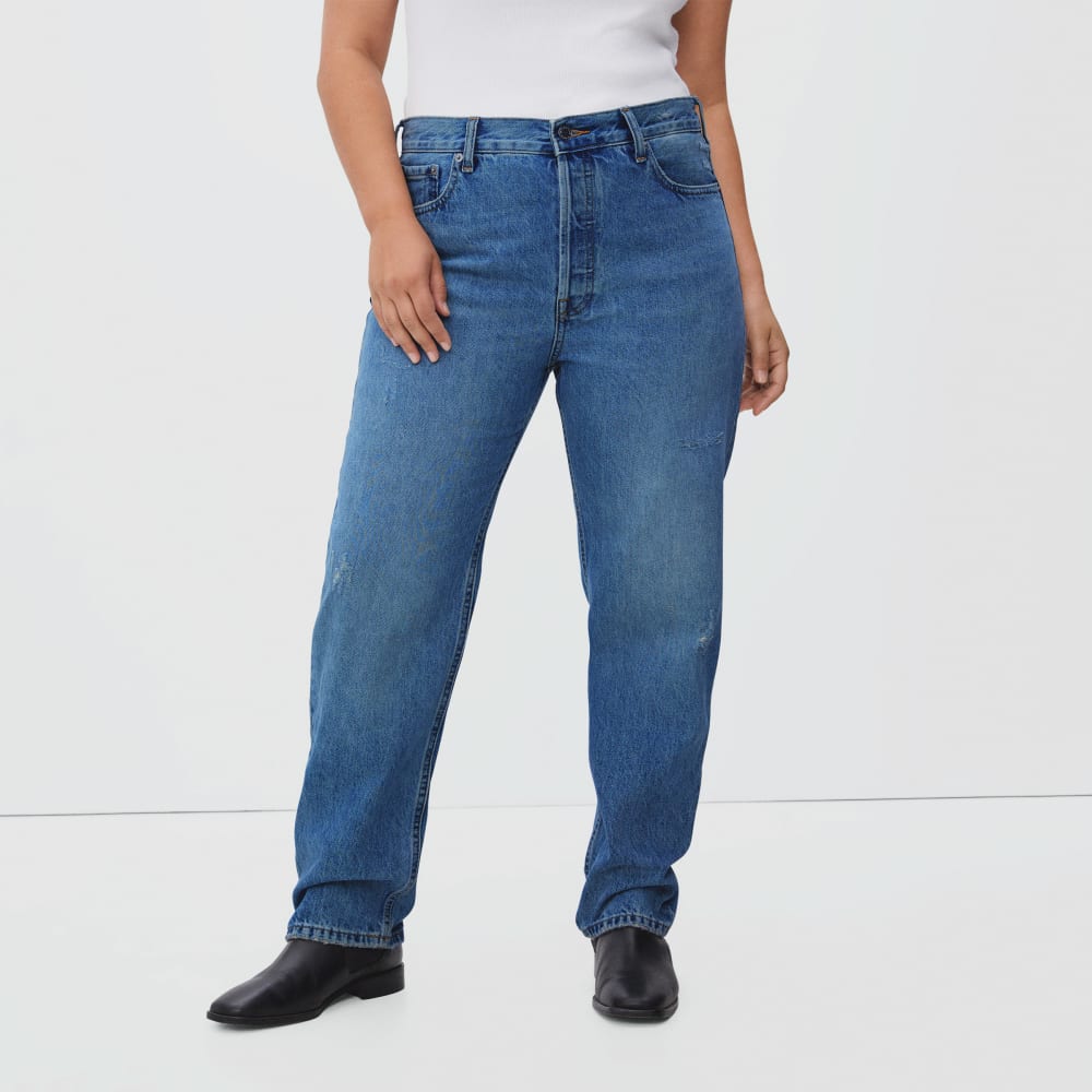 The Rigid Slouch Jean | Washed Indigo | 27.5 Inseam - Image 3