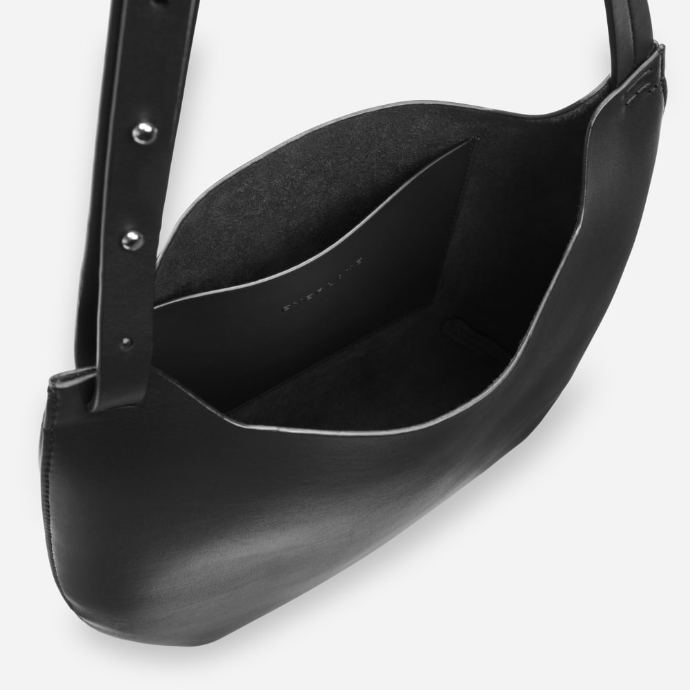 The Cactus Leather Hobo | Black - Image 4