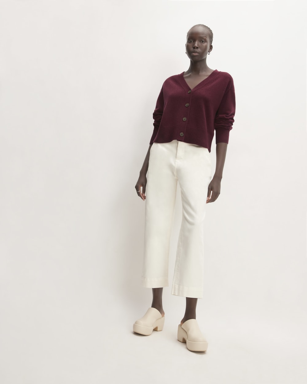 The Cashmere Cardigan | Brandy - Image 3