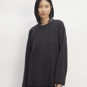 The Cozy-Stretch Crew | Charcoal