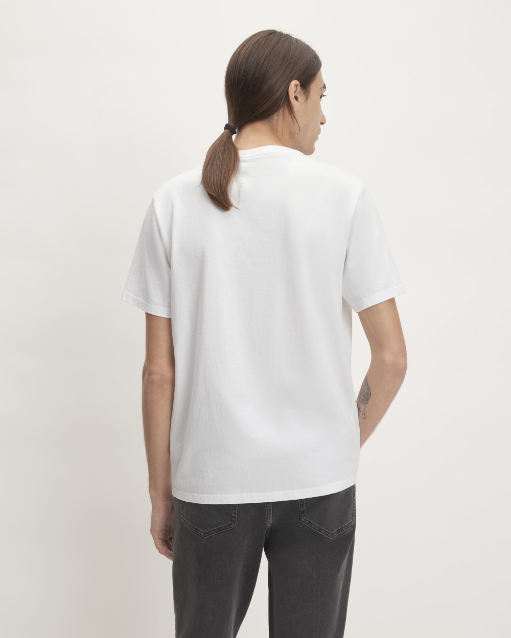 The Organic Cotton Pocket Tee | White - Image 3