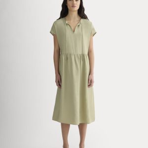 The Midi Dress in SoftLuxe | Eucalyptus