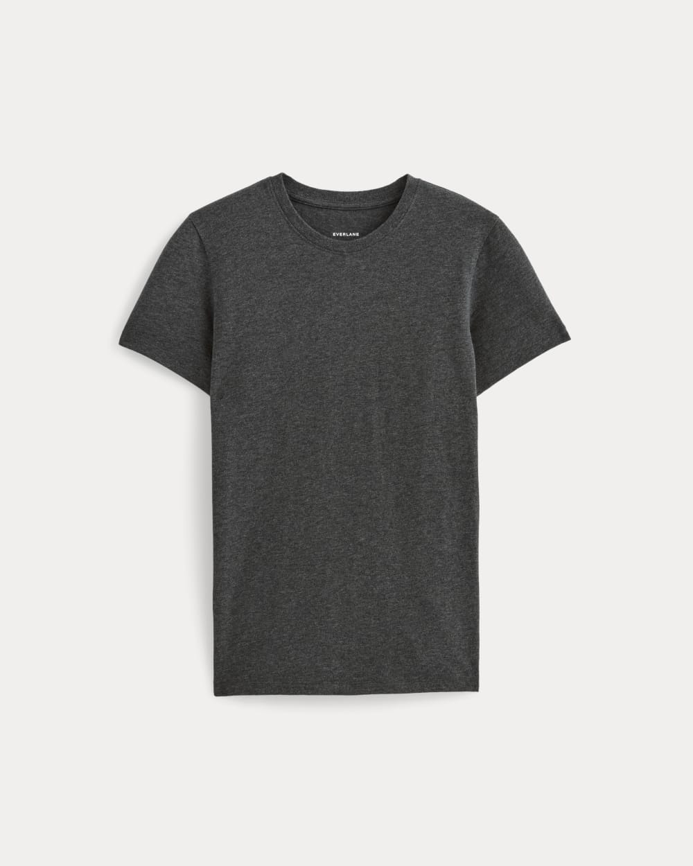 The Slim Crew in Essential Cotton | Heathered Soot - Image 2