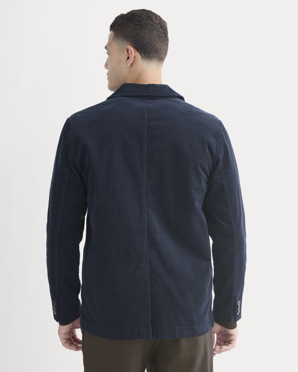 Fine Wale Corduroy Chore Blazer | Navy - Image 5