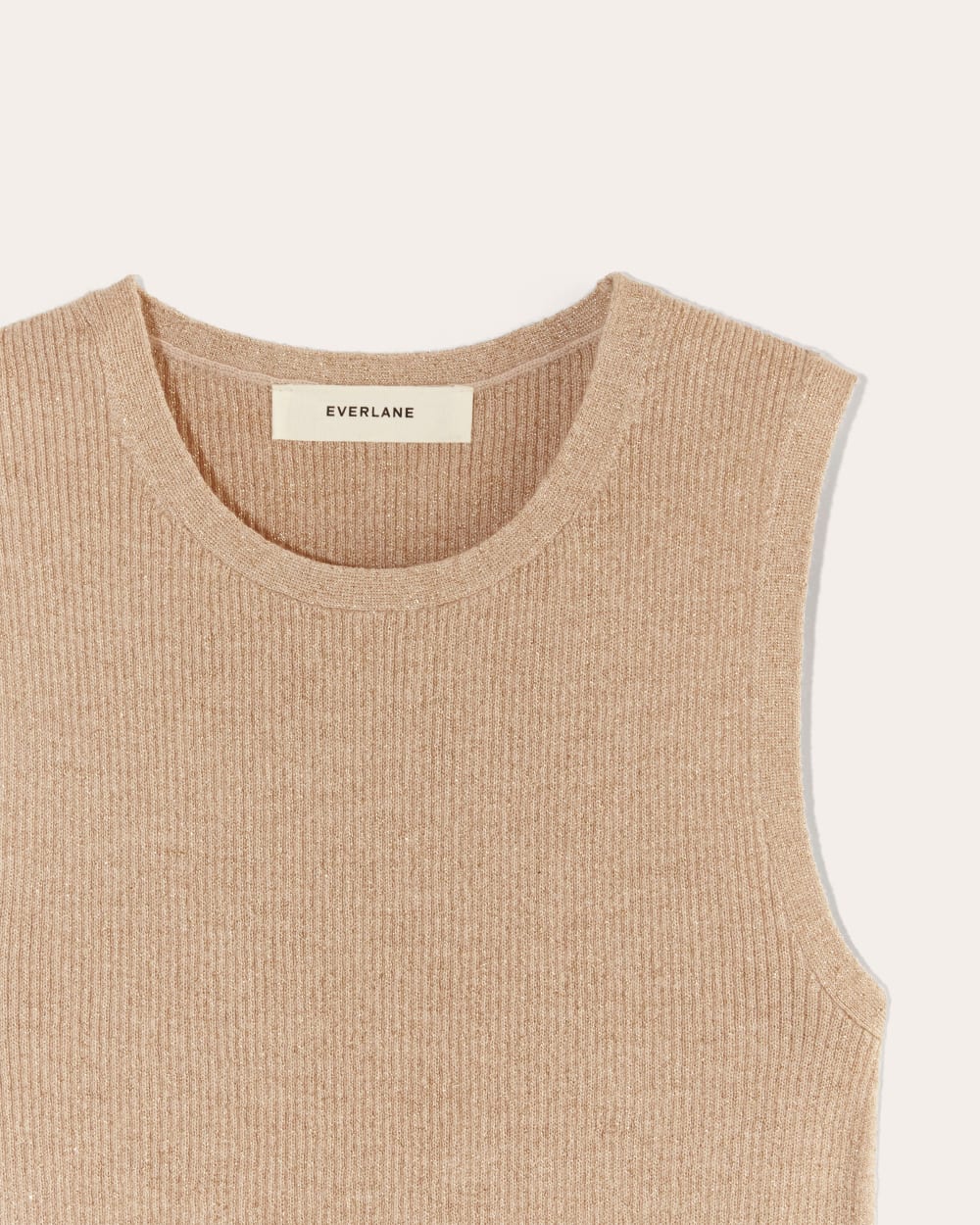 The Tank in Lurex Merino | Gold - Image 6
