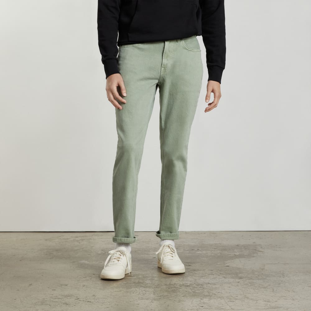 The Organic Cotton Slim-Fit Jean | Archroma Aqua Grey - Image 2