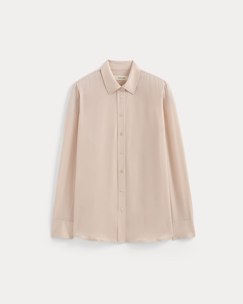 The Must-Have Shirt in Washable Silk | Soft Rose - Image 2