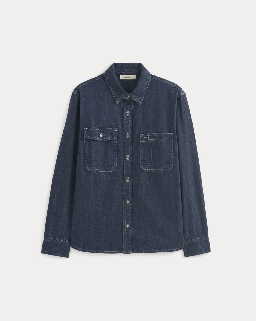 Denim Utility Shirt | Dark Indigo - Image 2