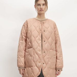 The Quilted Liner | Blush Pink