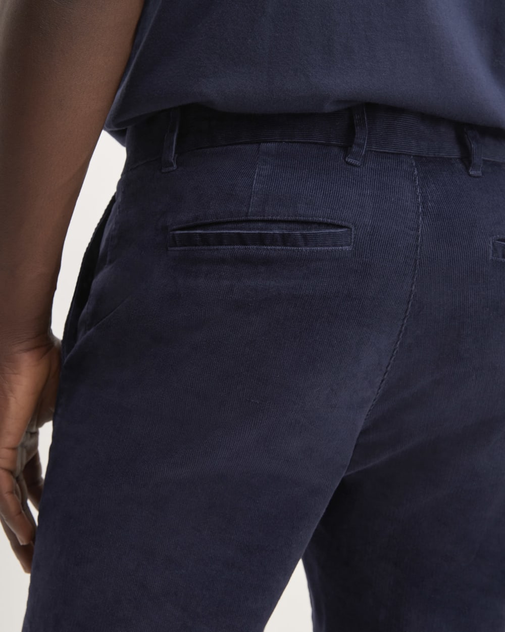 The Straight Fit Corduroy Pant | Navy - Image 5