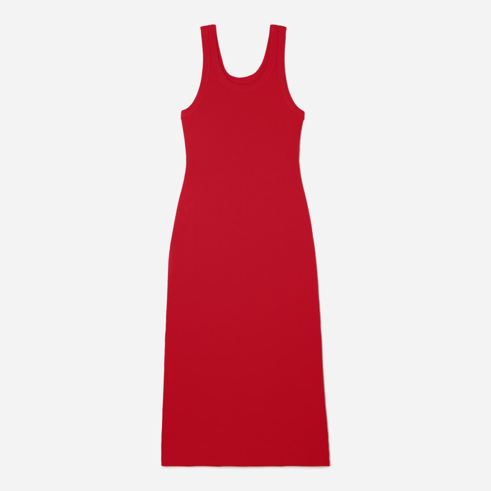 The '90s Rib Dress | Goji Berry