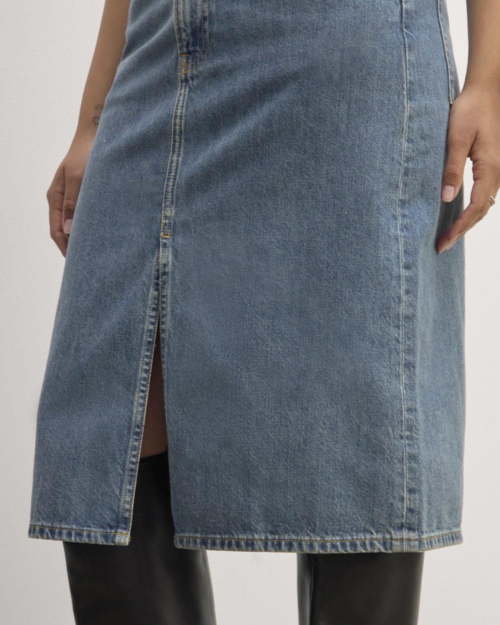 The Mid-Way Skirt | Mid Blue - Image 5