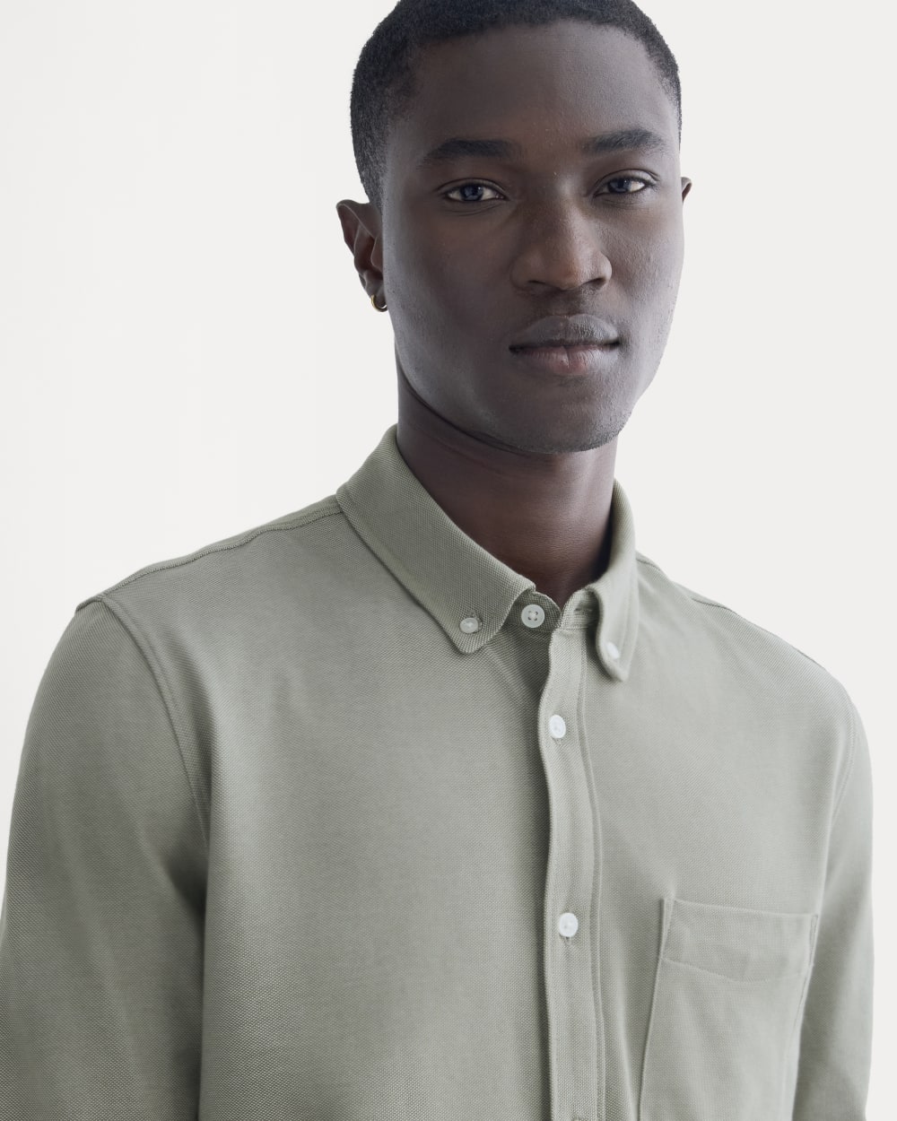 The Startup Shirt | Chambray Deep Lichen Green - Image 4