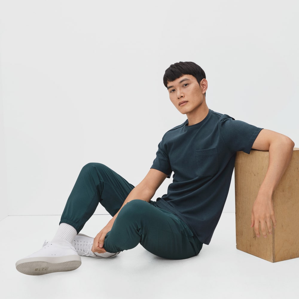 The Organic Cotton Pocket Tee | Deep Navy - Image 5