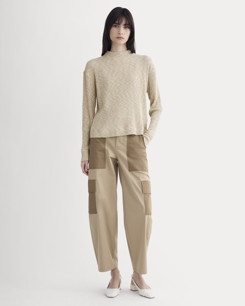 The Cozy Rib Funnel-Neck | Cornstalk / Bone Twist - Image 3