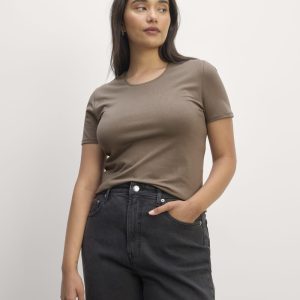 The Form Tee | Taupe