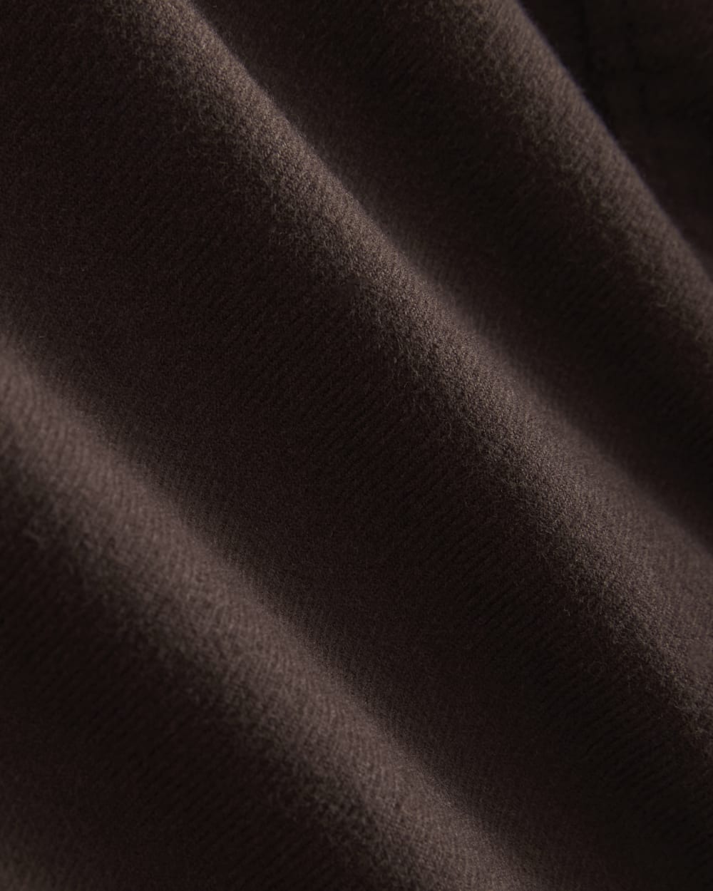 Brushed Flannel Shirt | Dark Chocolate - Image 6