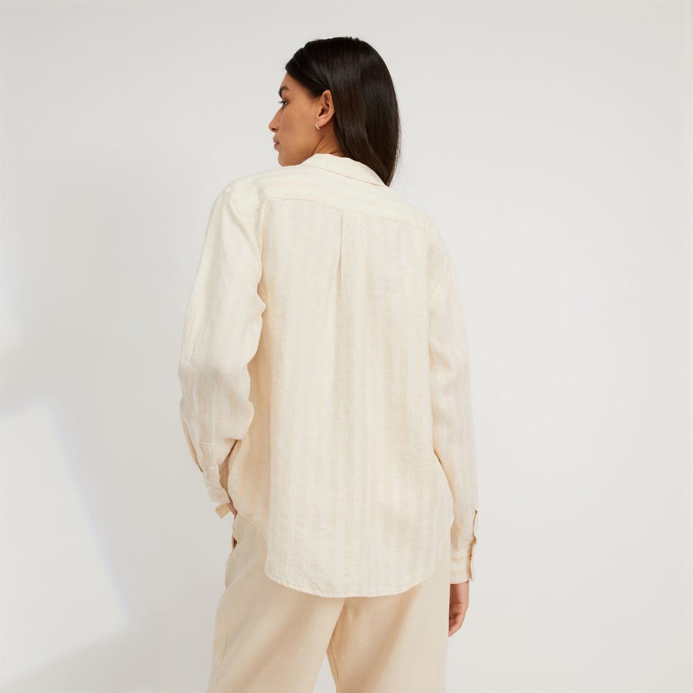 The Must-Have Shirt in Linen | Brazilian Sand / Canvas Tan - Image 3