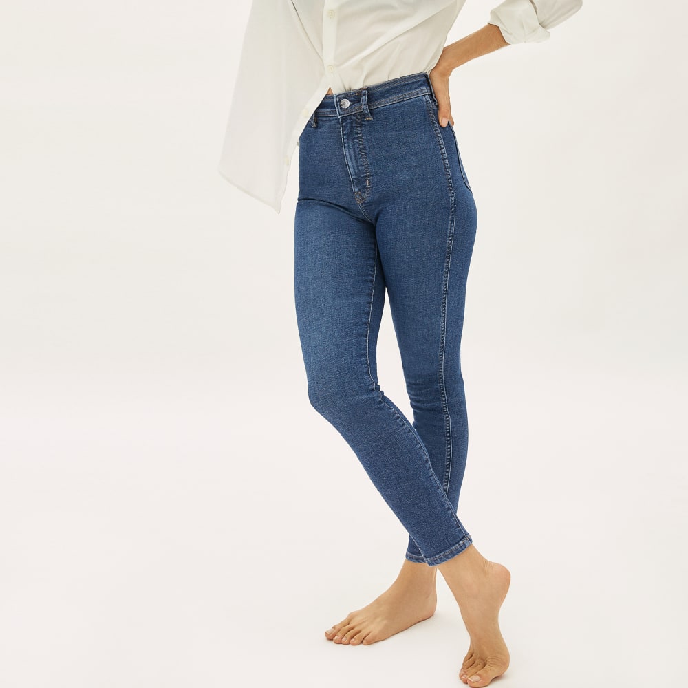 The Way-High? Clean Front Skinny Jean | Vintage Blue | 28.5 Inseam - Image 2