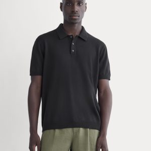 No-Sweat Polo | Black