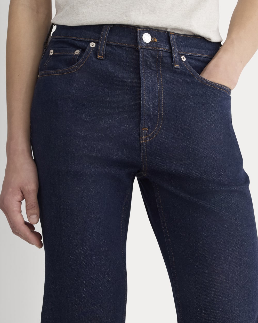 The Organic Cotton Straight-Leg Jean | Pure Blue - Image 4