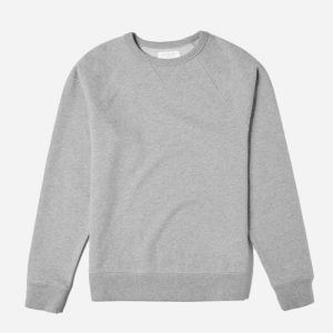 The Unisex French Terry Crew |  Heathered Grey