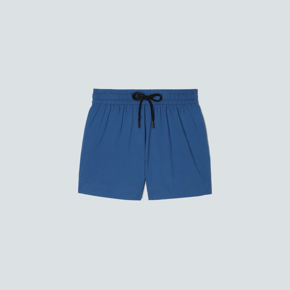 The Seersucker Boxer Short | Deep Blue