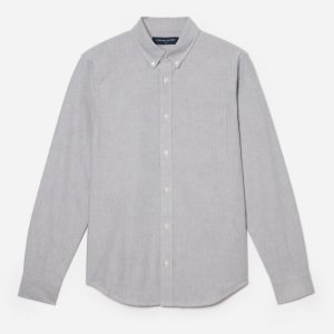 The Slim-Fit Japanese Oxford | Cloud Grey | Regular