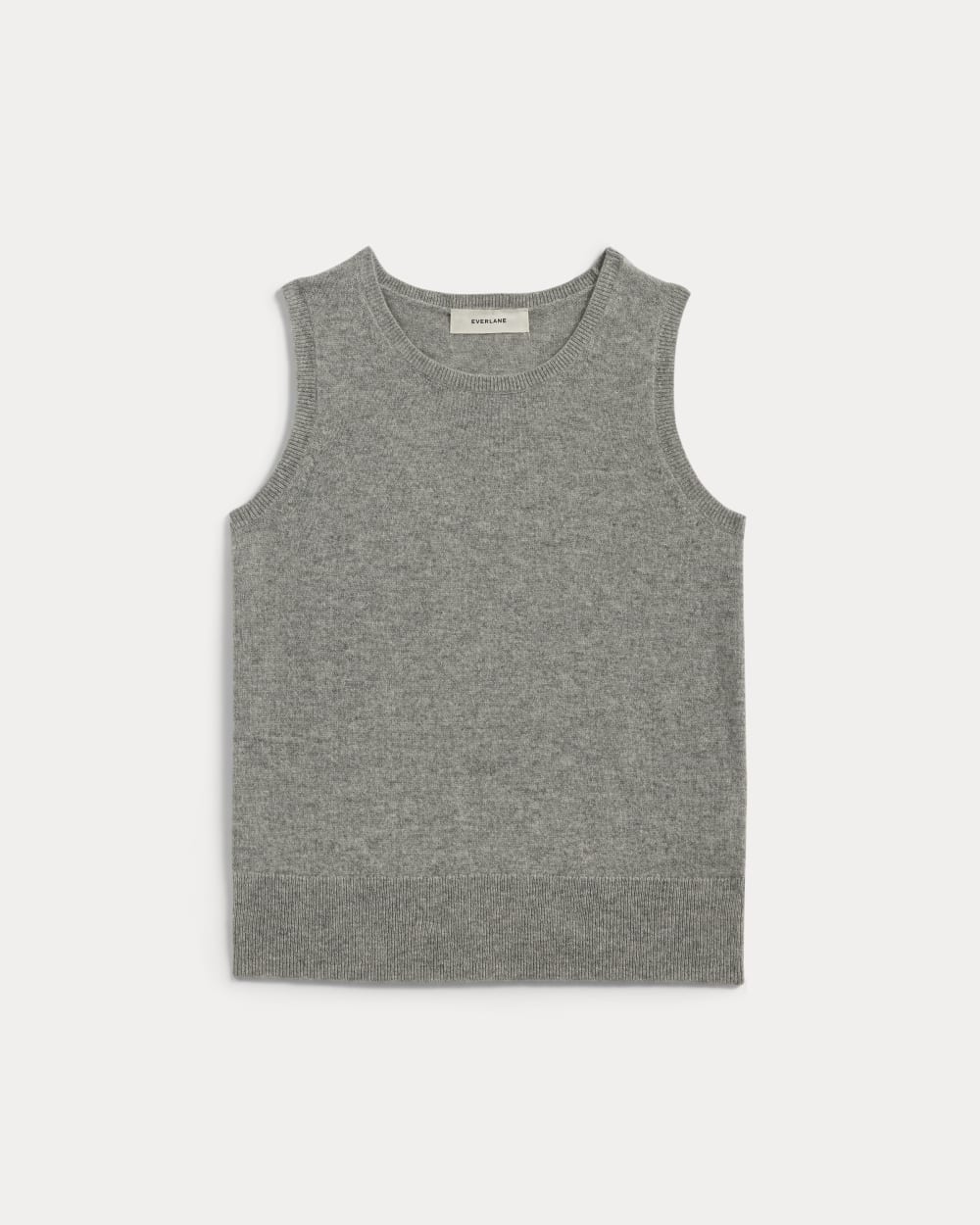 The Classic Tank in Cashmere | Light Heather Grey - Image 2