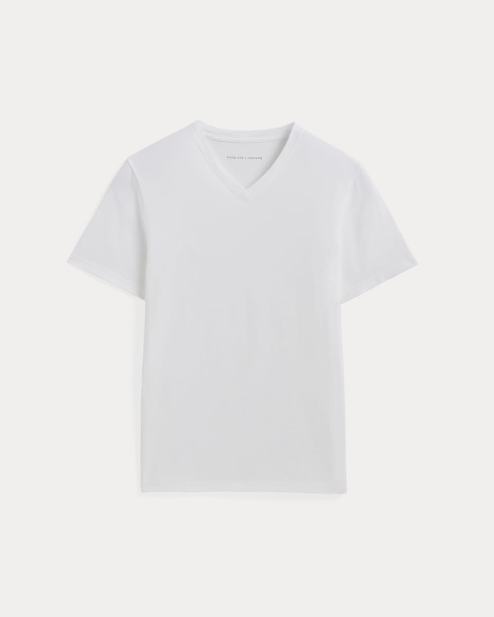 The Essential Organic V-Neck Tee | White - Image 2