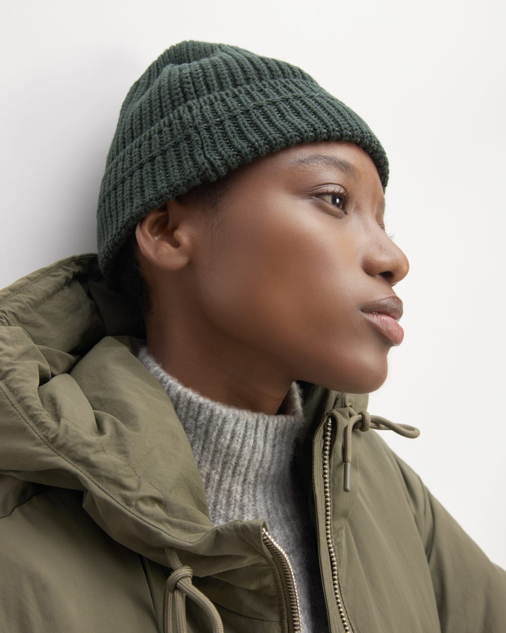 The Organic Cotton Chunky Beanie | Scarab - Image 3