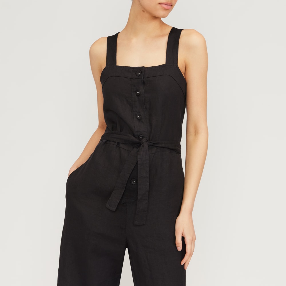 The Linen Jumpsuit | Black - Image 5