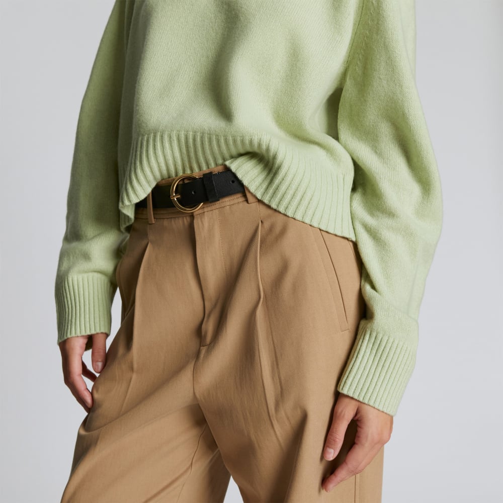 The Cashmere Boxy Crew | Seafoam Green - Image 5
