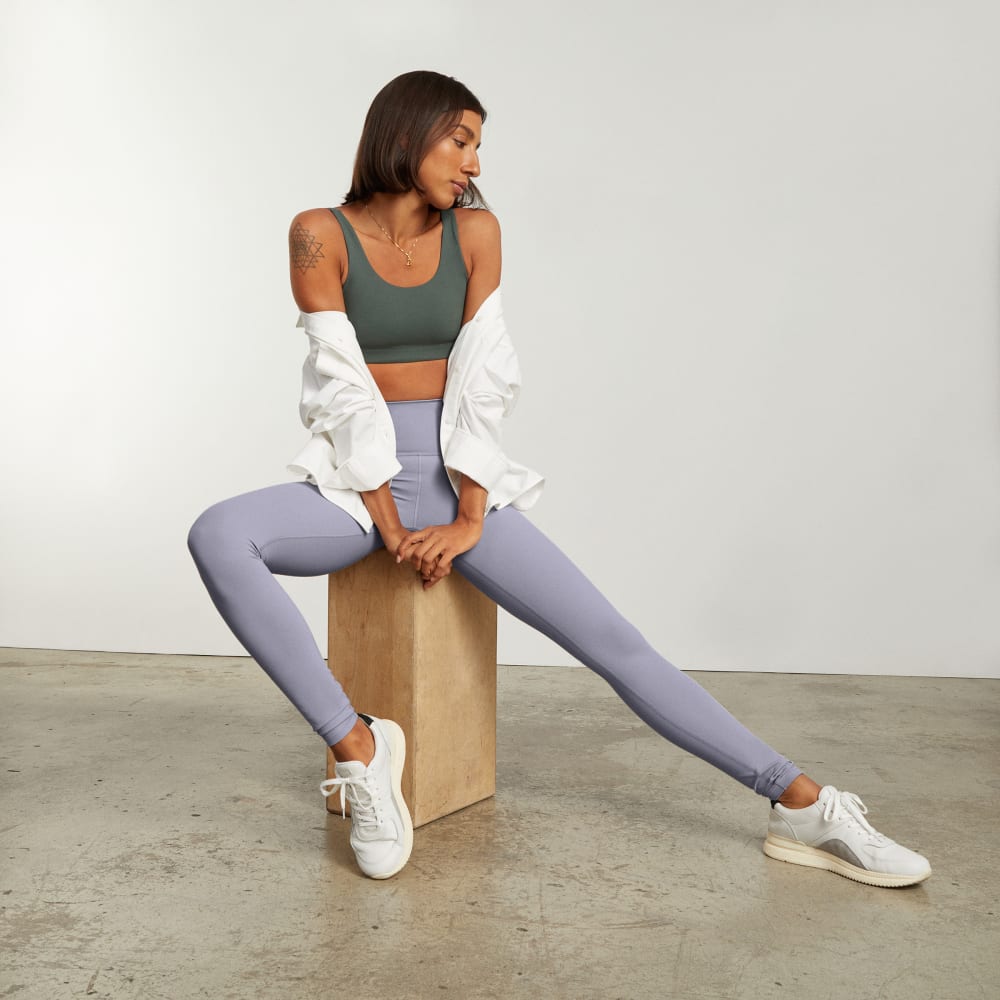 The Perform 24/7 Legging | Lilac Grey | 25 Inseam - Image 6