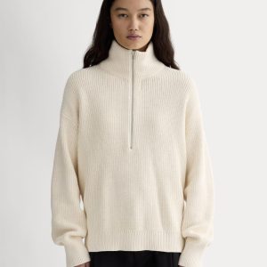 The Half-Zip in Everyday Cotton | Canvas