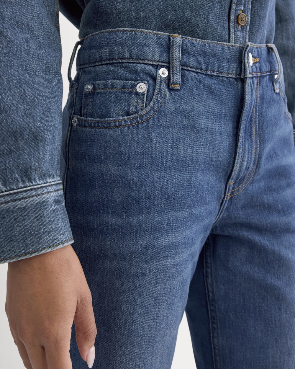 Low-Rise Straight Jean | Tungsten Old Blue - Image 4