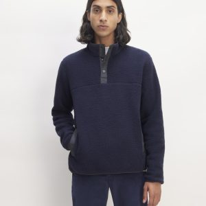 The ReNew Fleece Pullover | Navy