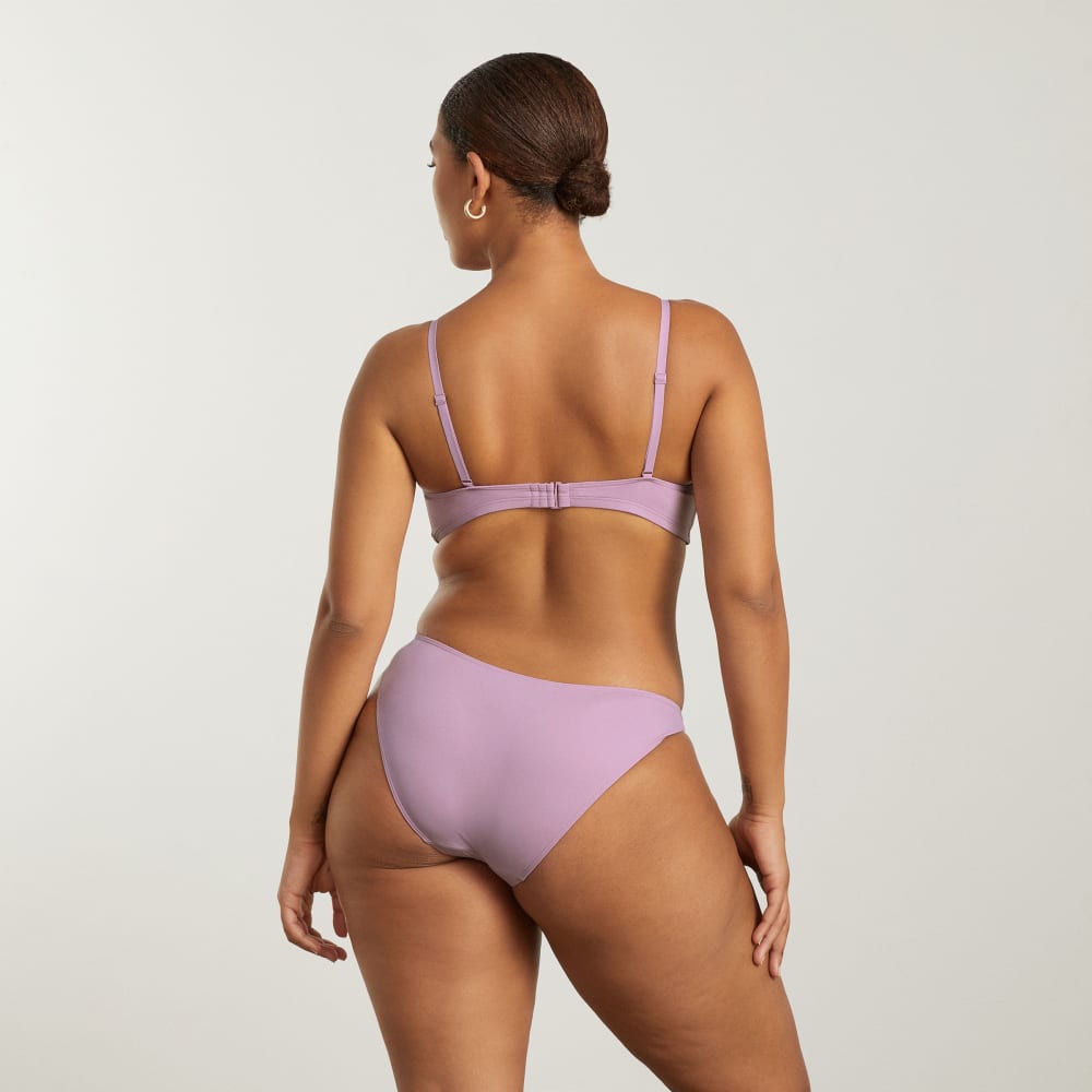 The Scoop-Neck Bikini Top | Lilac - Image 3
