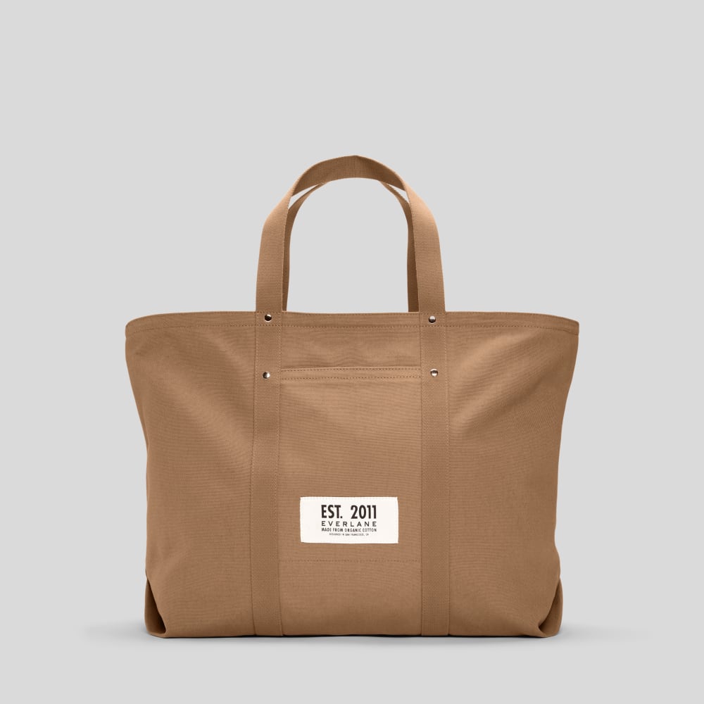 The Organic Canvas Weekender | Cappuccino