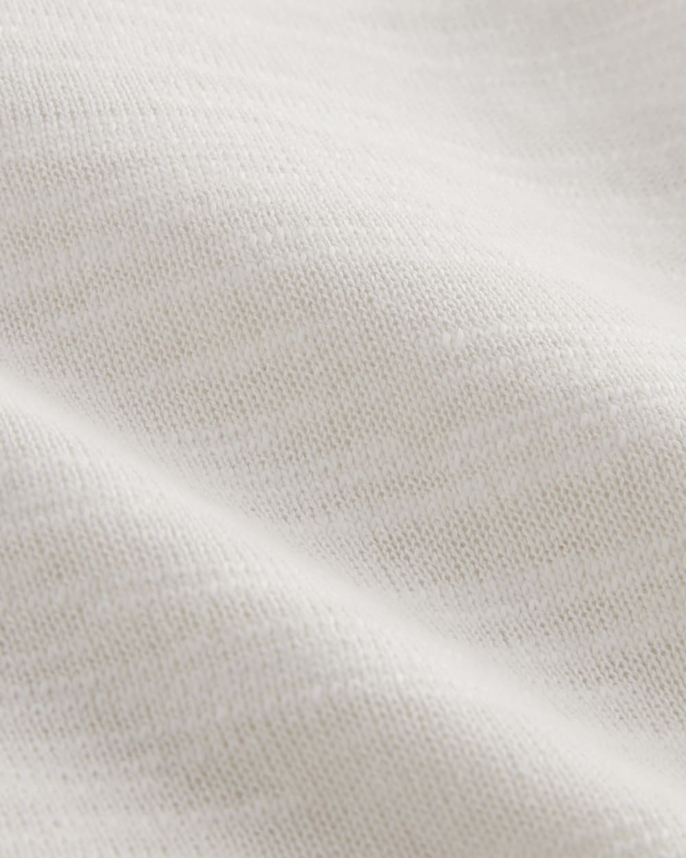 The Muscle Sweater in Cotton Linen | White - Image 6