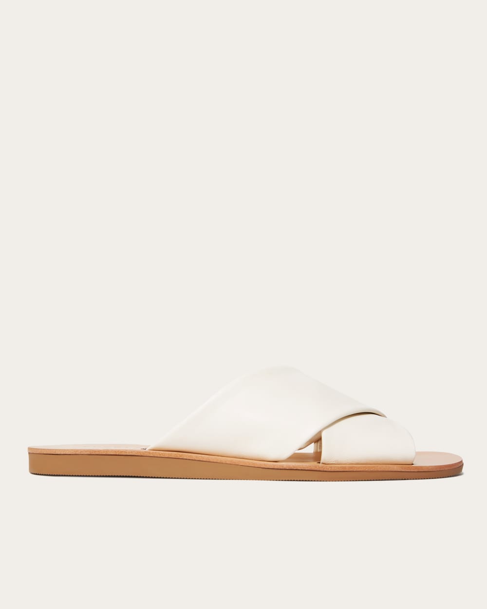 The Day Crossover Sandal | Cream
