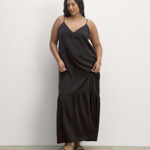 The Long Weekend Dress in Butterlite | Black