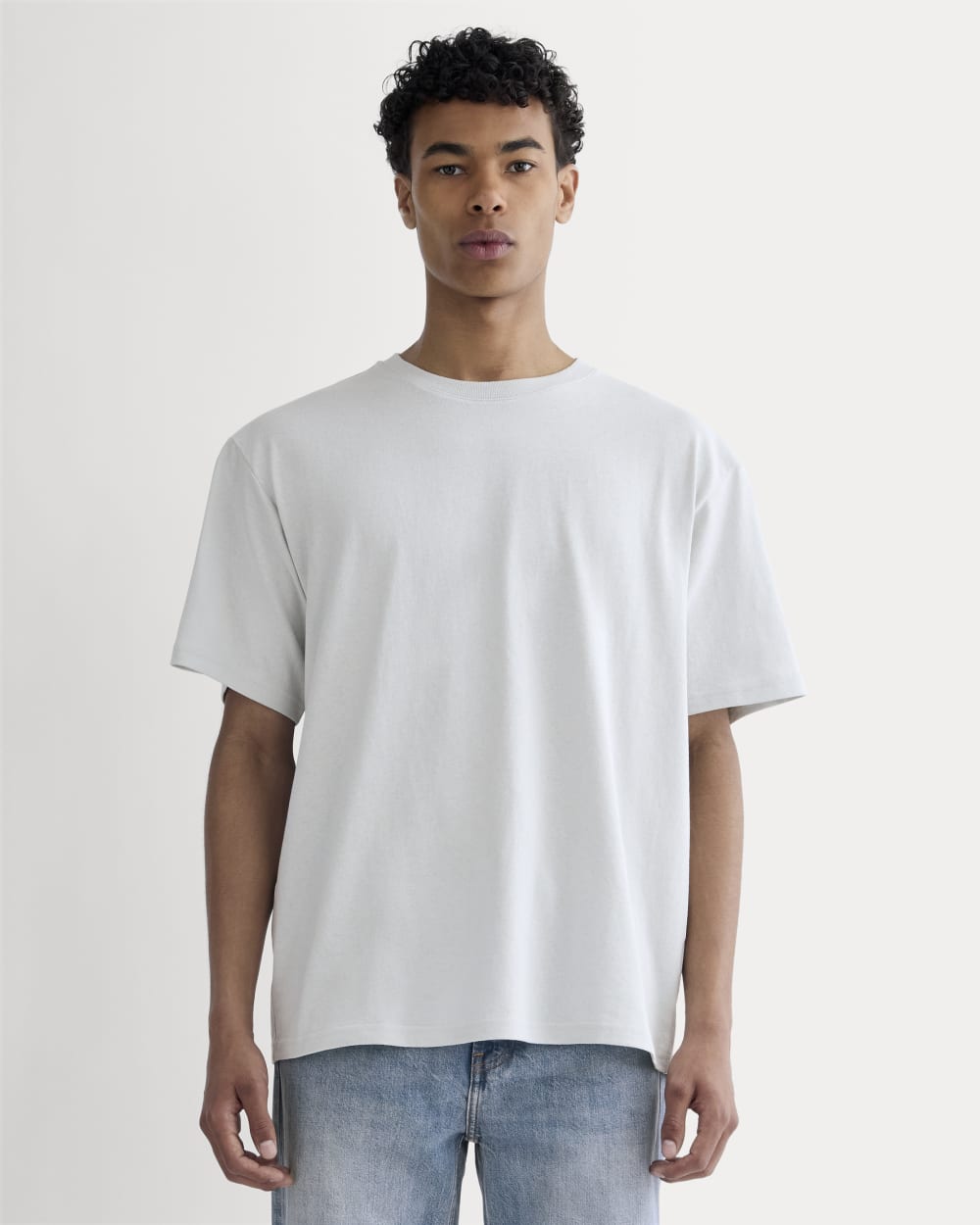 The Premium-Weight Relaxed Crew | Uniform | Glacier Gray