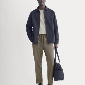 Transit Recycled Nylon Jogger | Deep Taupe