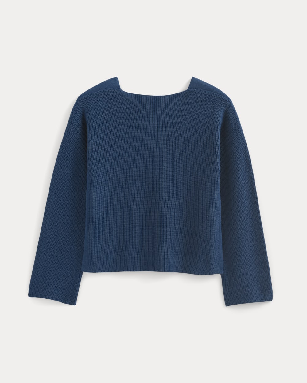 The Boatneck Top in Everyday Cotton | Deep Lazuli Blue - Image 2