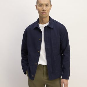 The Organic Cotton Chore Jacket | Navy