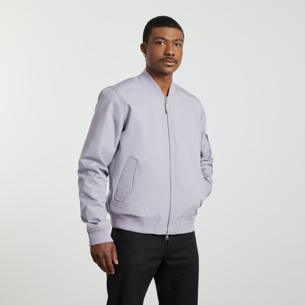 The Bomber Jacket | Uniform | Lilac Grey - Image 2