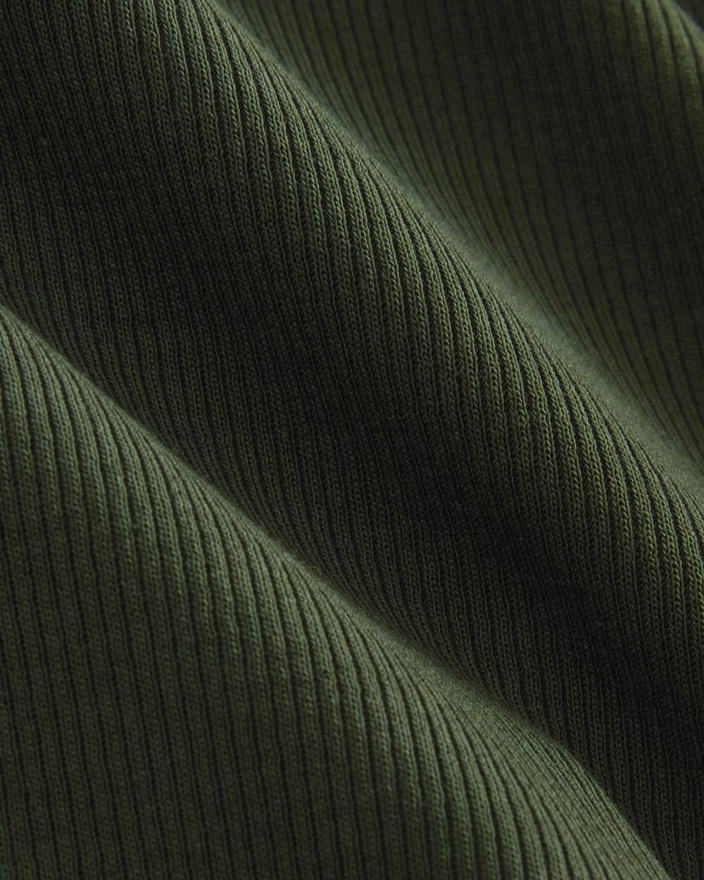 The Luxe Rib Henley | Dark Forest - Image 6